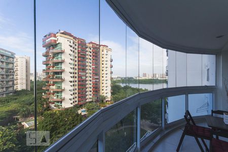 Varanda de apartamento para alugar com 3 quartos, 98m² em Barra da Tijuca, Rio de Janeiro