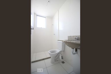 Banheiro social de apartamento para alugar com 2 quartos, 57m² em Santa Amélia, Belo Horizonte