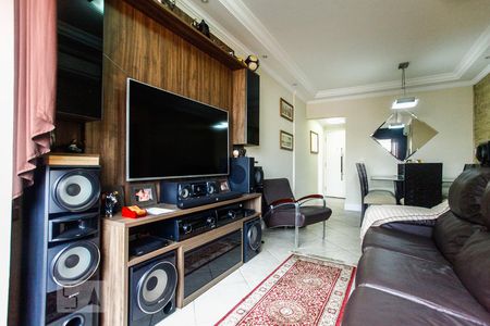 Sala de apartamento à venda com 3 quartos, 77m² em Cidade Brasil, Guarulhos