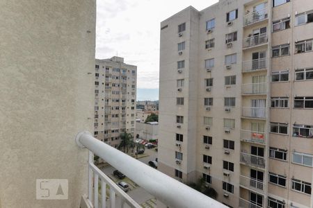Varanda da Sala de apartamento para alugar com 2 quartos, 51m² em São Cristóvão, Rio de Janeiro