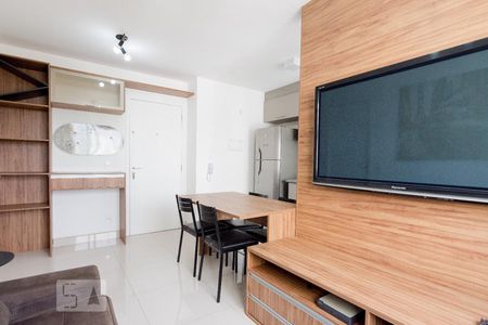 Sala de apartamento para alugar com 1 quarto, 32m² em Barra Funda, São Paulo