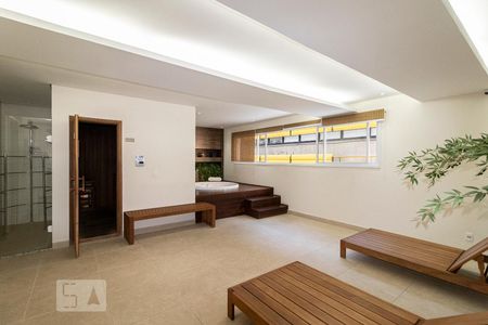 Apartamento à venda com 46m², 1 quarto e 1 vagaSaunas / Jacusi