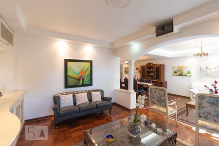 Sala Lareira de casa para alugar com 5 quartos, 480m² em Brooklin Paulista, São Paulo