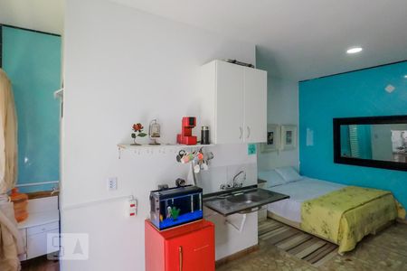 Sala / Quarto de kitnet/studio para alugar com 1 quarto, 22m² em Vila Monumento, São Paulo