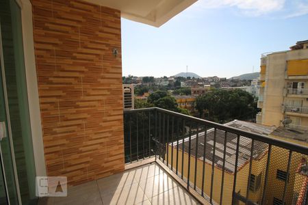 Varanda da Sala de apartamento para alugar com 3 quartos, 97m² em Tanque, Rio de Janeiro