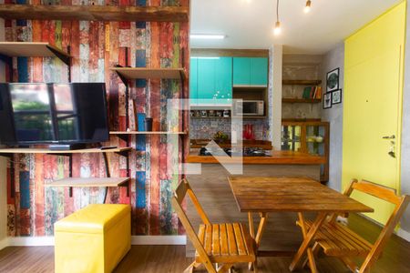 Sala de apartamento à venda com 2 quartos, 50m² em Jardim Caboré, São Paulo