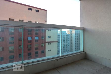 Varanda da Sala de apartamento para alugar com 2 quartos, 60m² em Consolação, São Paulo
