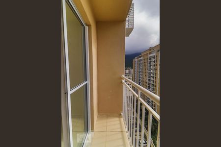 Varanda da Sala de apartamento para alugar com 2 quartos, 54m² em Jacarepaguá, Rio de Janeiro