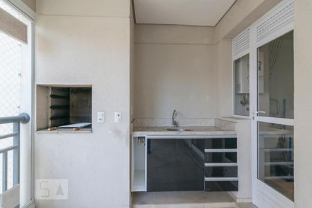 Detalhe da Varanda Gourmet de apartamento para alugar com 3 quartos, 93m² em Baeta Neves, São Bernardo do Campo