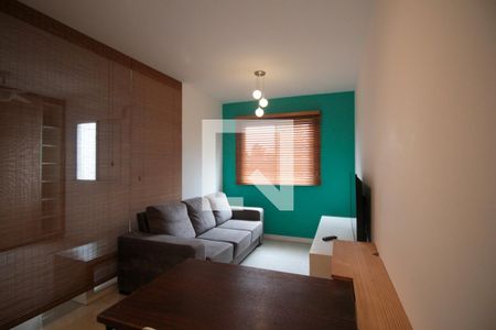 Sala de Estar de apartamento para alugar com 1 quarto, 36m² em Quinta da Paineira, São Paulo
