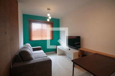 Sala de Estar de apartamento para alugar com 1 quarto, 36m² em Quinta da Paineira, São Paulo