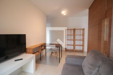 Sala de Estar de apartamento para alugar com 1 quarto, 36m² em Quinta da Paineira, São Paulo