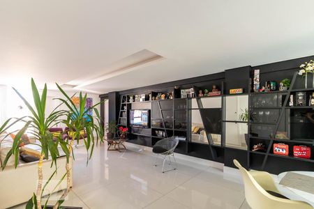 Sala de apartamento à venda com 4 quartos, 129m² em Fernão Dias, Belo Horizonte