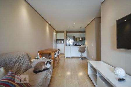 Sala de apartamento para alugar com 2 quartos, 60m² em Parque Reboucas, São Paulo