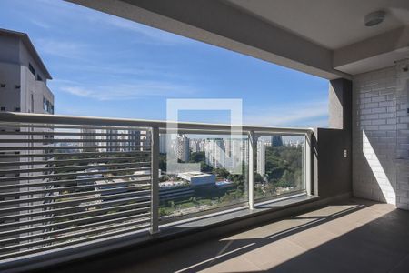 Varanda de apartamento para alugar com 1 quarto, 40m² em Panamby, São Paulo