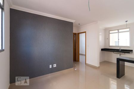 Sala e Cozinha de apartamento para alugar com 2 quartos, 52m² em Manacás, Belo Horizonte