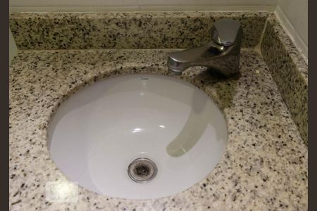 Apartamento para alugar com 45m², 1 quarto e sem vagaLavatório do banheiro da suíte