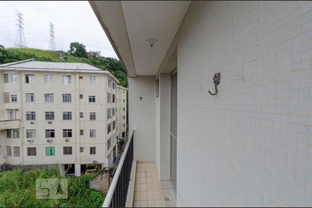 Varanda da Sala de apartamento à venda com 2 quartos, 80m² em Grajaú, Rio de Janeiro