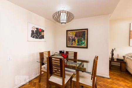 Sala de Jantar de apartamento à venda com 3 quartos, 124m² em Laranjeiras, Rio de Janeiro