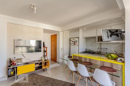 Sala de apartamento para alugar com 3 quartos, 74m² em Setor Bueno, Goiânia
