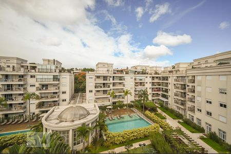 Vista da sala de apartamento à venda com 1 quarto, 125m² em Vila Morumbi, São Paulo