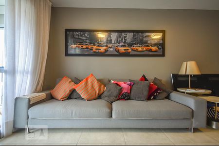 Sala de apartamento à venda com 1 quarto, 125m² em Vila Morumbi, São Paulo