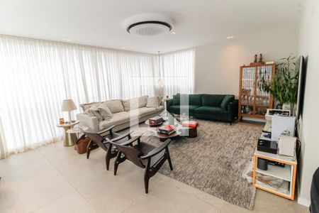 Sala 1 de apartamento para alugar com 2 quartos, 125m² em Vila Morumbi, São Paulo