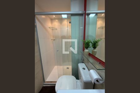 Banheiro de apartamento para alugar com 1 quarto, 33m² em Sul (águas Claras), Brasília