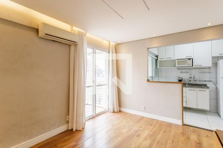 Sala de apartamento para alugar com 1 quarto, 50m² em Vila Olímpia, São Paulo