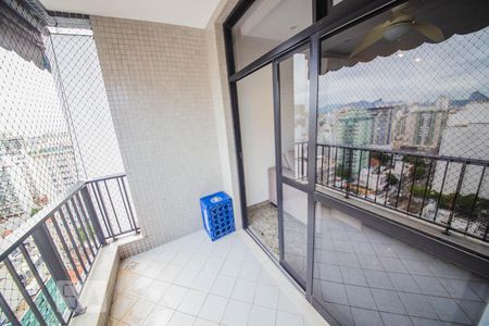 Varanda da Sala de apartamento para alugar com 3 quartos, 158m² em Icaraí, Niterói