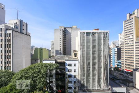 Vista do Studio de kitnet/studio à venda com 1 quarto, 27m² em República, São Paulo