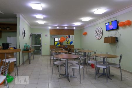 Apartamento à venda com 45m², 2 quartos e 1 vagaÁrea comum - Salão de festas