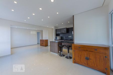 Sala de estar e cozinha de apartamento para alugar com 3 quartos, 146m² em Paraíso, São Paulo