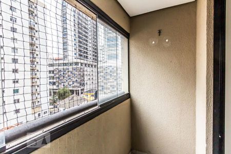 Varanda de apartamento para alugar com 1 quarto, 43m² em Bela Vista, São Paulo