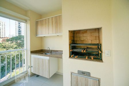 Varanda gourmet de apartamento à venda com 3 quartos, 130m² em Jardim Avelino, São Paulo