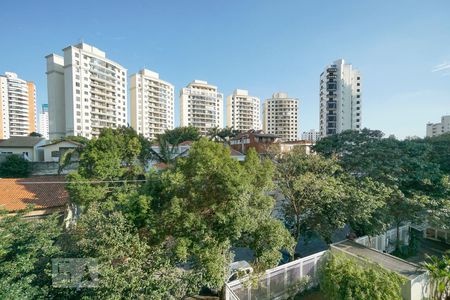 Vista varanda gourmet de apartamento à venda com 3 quartos, 130m² em Jardim Avelino, São Paulo