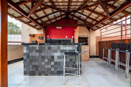 Apartamento à venda com 80m², 3 quartos e 2 vagasChurrasqueira