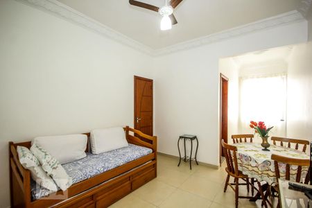 Sala de apartamento para alugar com 1 quarto, 55m² em Copacabana, Rio de Janeiro