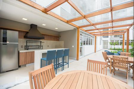 Apartamento à venda com 62m², 1 quarto e 2 vagasChurrasqueira