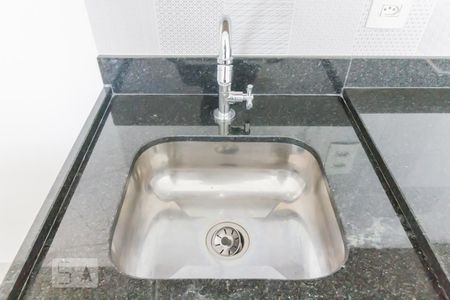 Studio à venda com 38m², 1 quarto e 1 vagaPia da cozinha