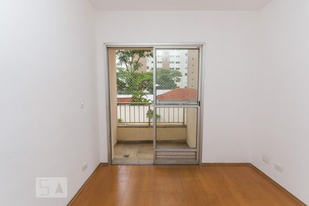 Janela da sala de apartamento à venda com 1 quarto, 50m² em Vila Clementino , São Paulo