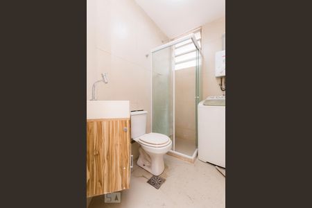 Banheiro de apartamento à venda com 1 quarto, 45m² em Glória, Rio de Janeiro