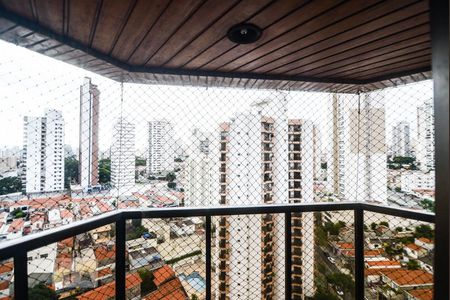 Varanda de apartamento à venda com 3 quartos, 140m² em Vila Regente Feijó, São Paulo