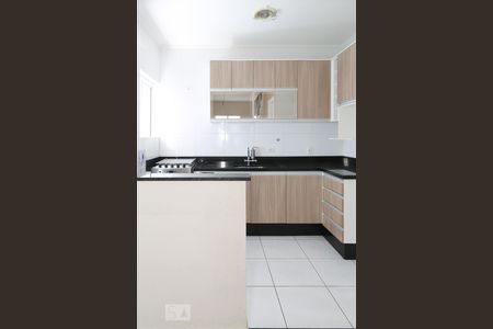 Cozinha de casa de condomínio para alugar com 2 quartos, 73m² em Vila Nelson, São Paulo