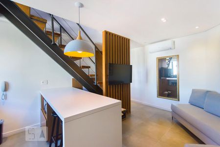 Sala de apartamento à venda com 2 quartos, 73m² em Vila Nova Conceição, São Paulo