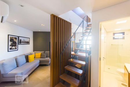 Sala de apartamento à venda com 2 quartos, 73m² em Vila Nova Conceição, São Paulo