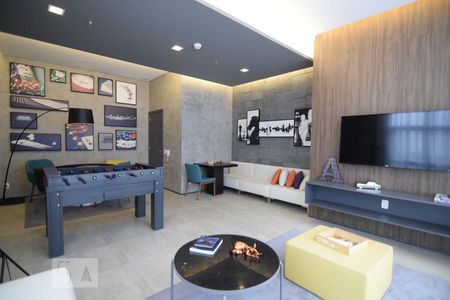 Studio à venda com 42m², 1 quarto e 1 vagaSala de Jogos