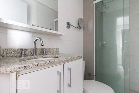 Studio para alugar com 33m², 1 quarto e 1 vaga Studio para alugar com 33m², 1 quarto e 1 vagaBanheiro