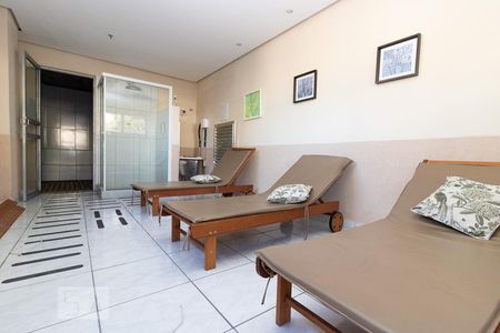 Apartamento à venda com 55m², 2 quartos e 1 vagaSauna