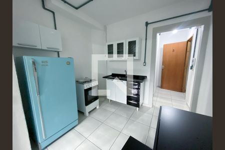 cozinha de kitnet/studio para alugar com 1 quarto, 28m² em Marechal Rondon, Canoas